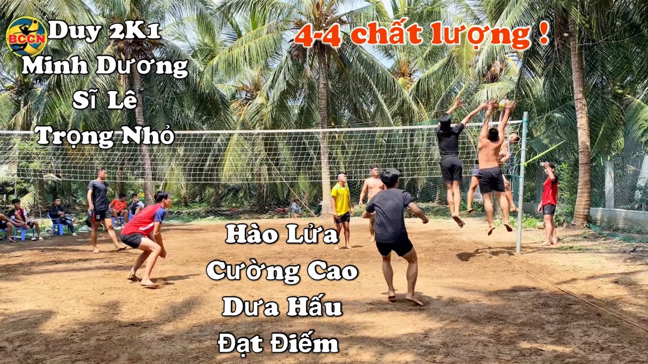Giao lưu 4-4: MINH DƯƠNG, DUY 2K1, SĨ LÊ, TRỌNG NHỎ - HÀO LỬA, CƯỜNG CAO, DƯA HẤU, ĐẠT ĐIẾM .