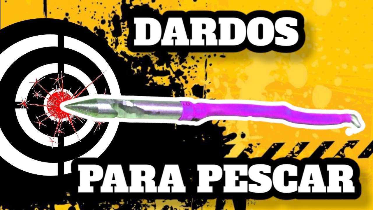 como hacer FLECHAS  pullas para PESCA  fácil y en casa