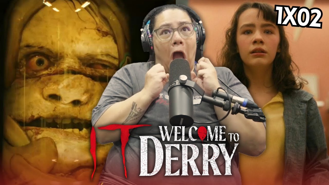 ЗАЩИТИТЕ ДЕТЕЙ! - Оно: Добро пожаловать в Дерри 1x02 РЕАКЦИЯ И ОБЗОР «Нечто во тьме» | JuliDG