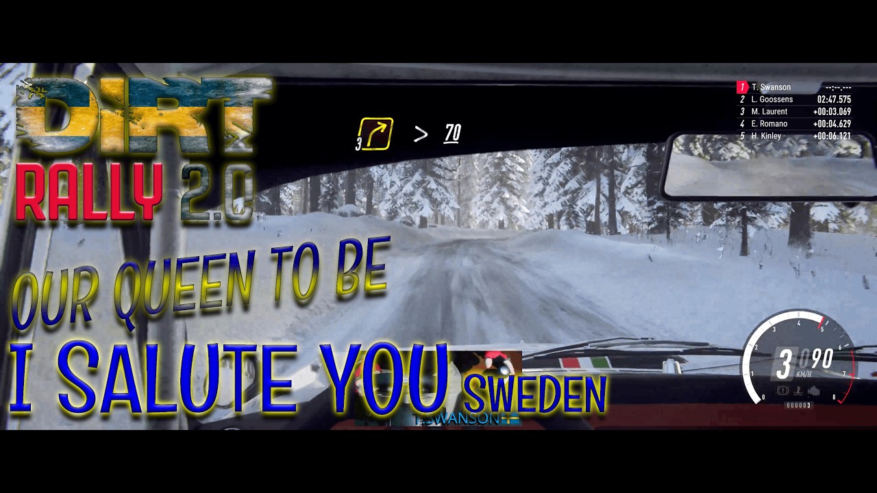 Dirt Rally 2.0 - A salutation to the Princess of Sweden [4K 60 FPS WS SUB]