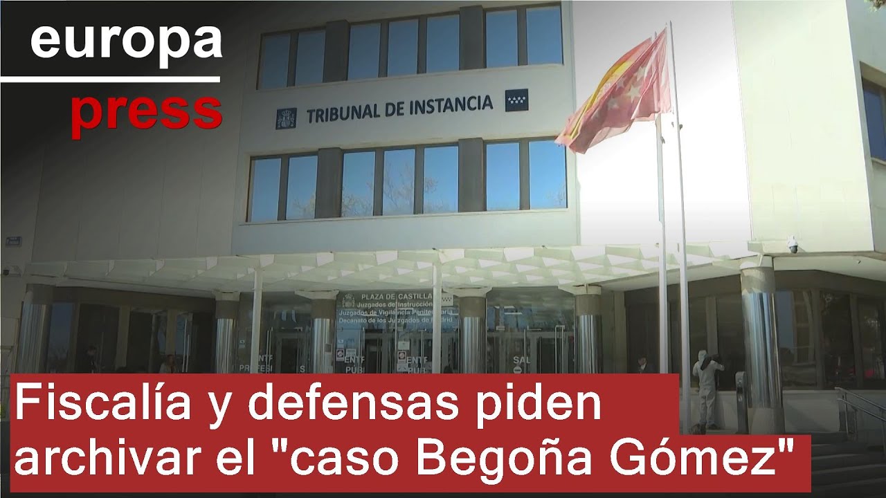 Fiscal&iacute;a y defensas piden que se archive 'caso Bego&ntilde;a G&oacute;mez' y Vox denuncia 