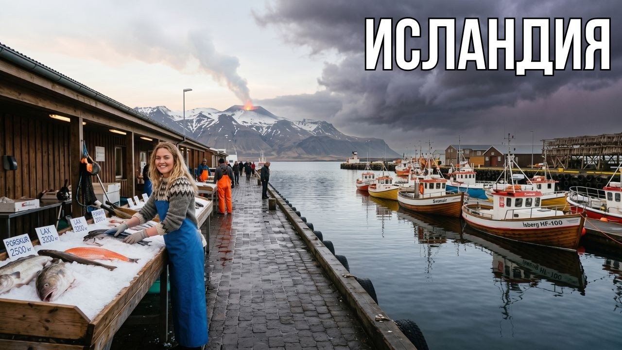 Жизнь в Исландии | Как живут люди в стране без комаров, преступности и фамилий | 4K