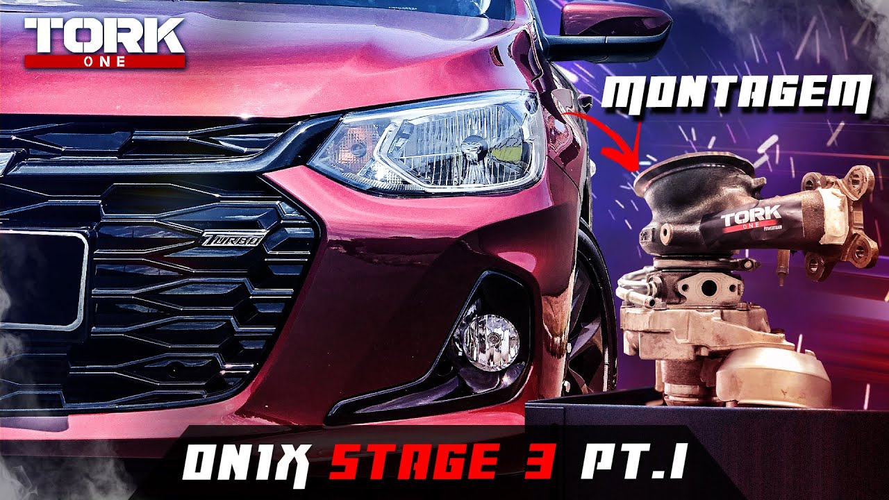 ONIX TURBO STG3 - Montagem da nova TURBINA! (1/2)