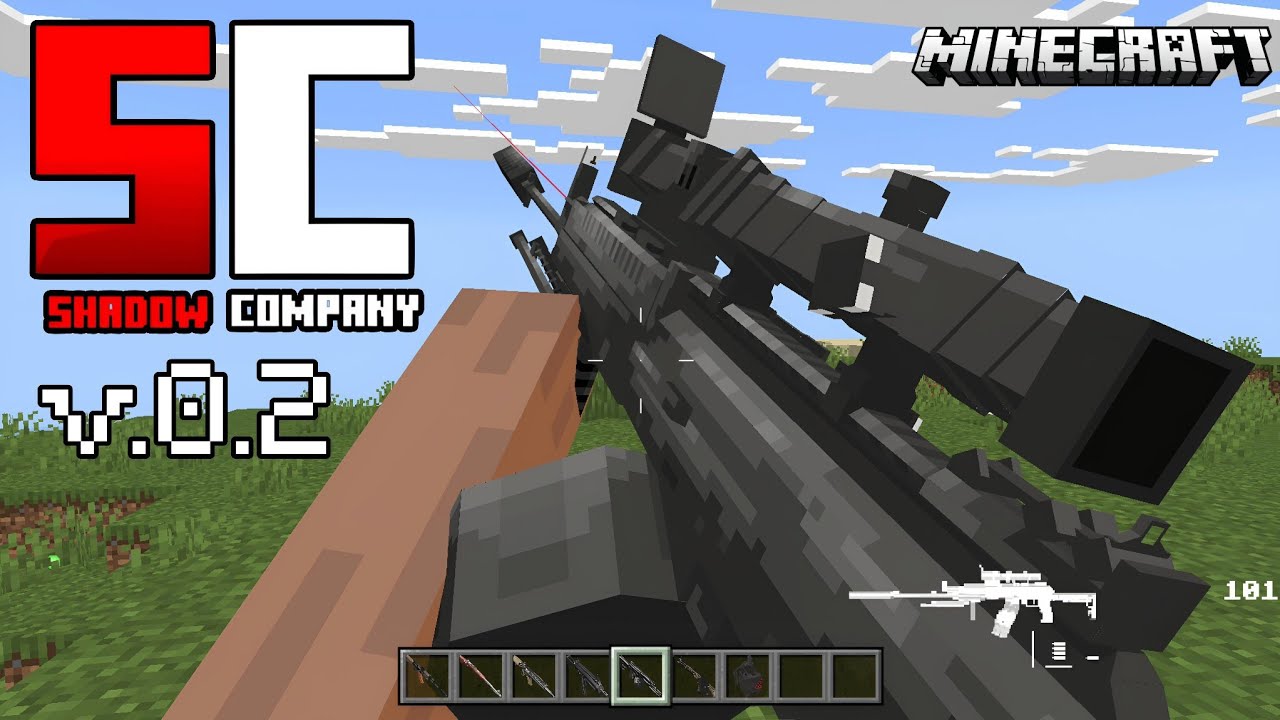 Shadow Company v.0.2 Addon by: @Shadow_Addon_Creator | Minecraft Bedrock & Pocket edition🔥