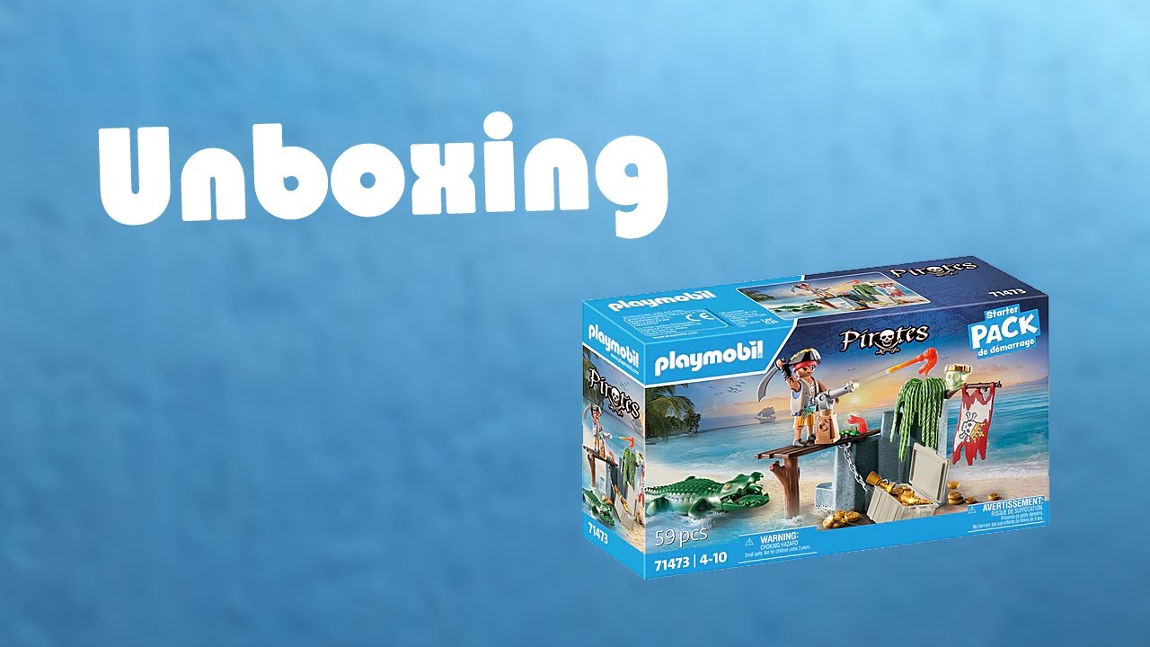 Playmobil 71473 | Pirata con caimán | Unboxing | Review | Pirates | Starter Pack
