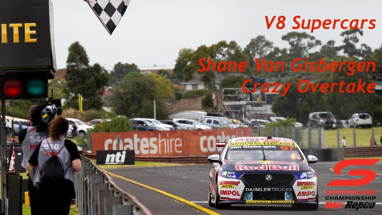V8 supercars Shane van Gisbergen Move Of The Year 2021