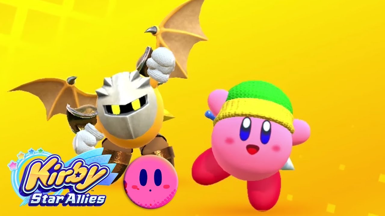 Sword Kirby & Meta Knight vs Soul Melter EX | Kirby Star Allies ᴴᴰ