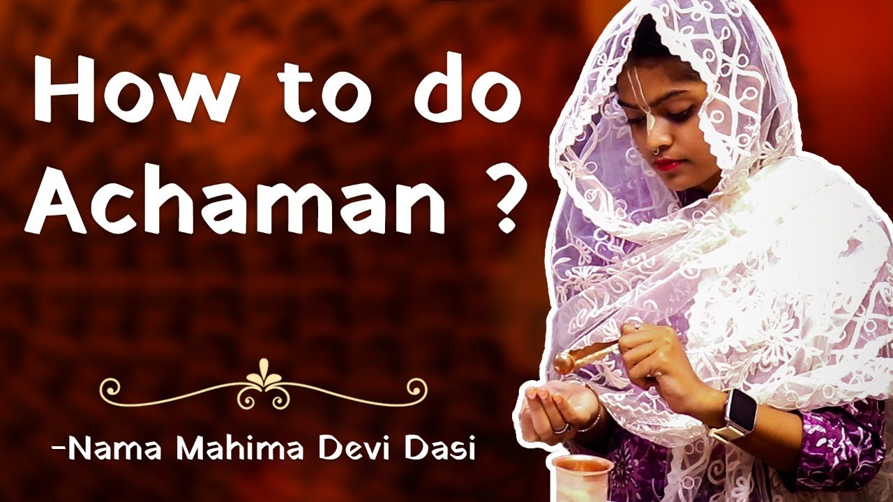 आचमन करने की विधि | Aachaman Vidhi | Aachaman Mantra | Aachaman Karne Ka Trika | Hare Krsna TV
