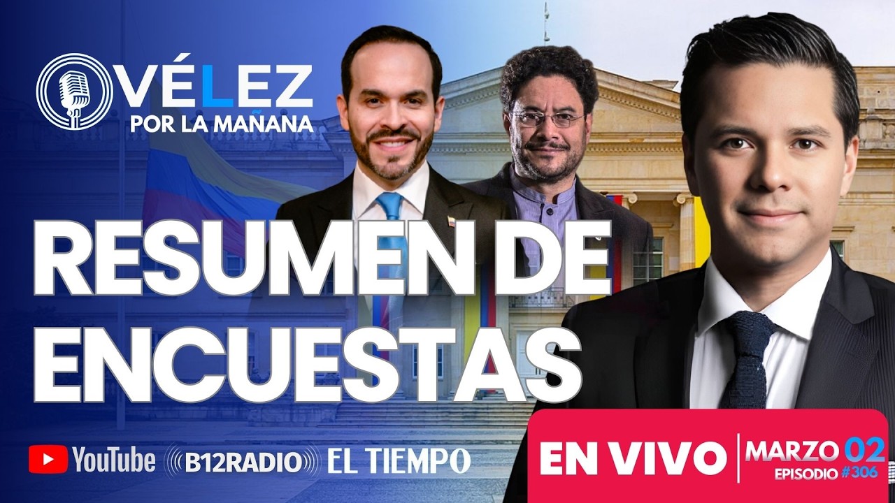 ENVIVO RESUMEN DE ENCUESTAS: Cepeda vs. Abelardo, la batalla final  Velez por la mañana