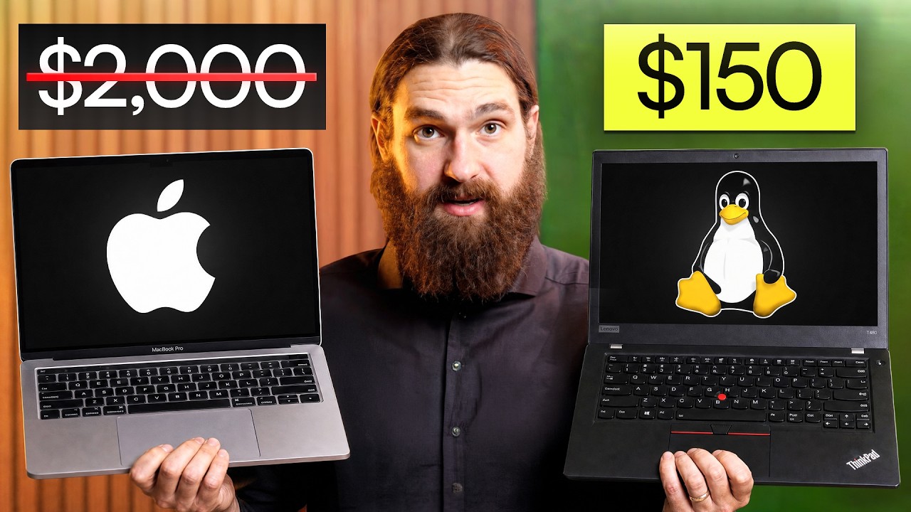 ⁠⁠This $150 Linux Laptop Works So Well I Own 3 Of Them