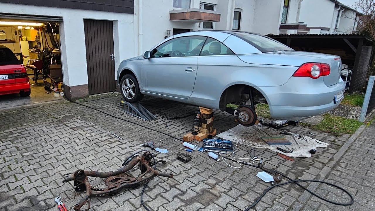 Vw Eos/Golf 5: Hinterachse, Querlenker, etc. wechseln 