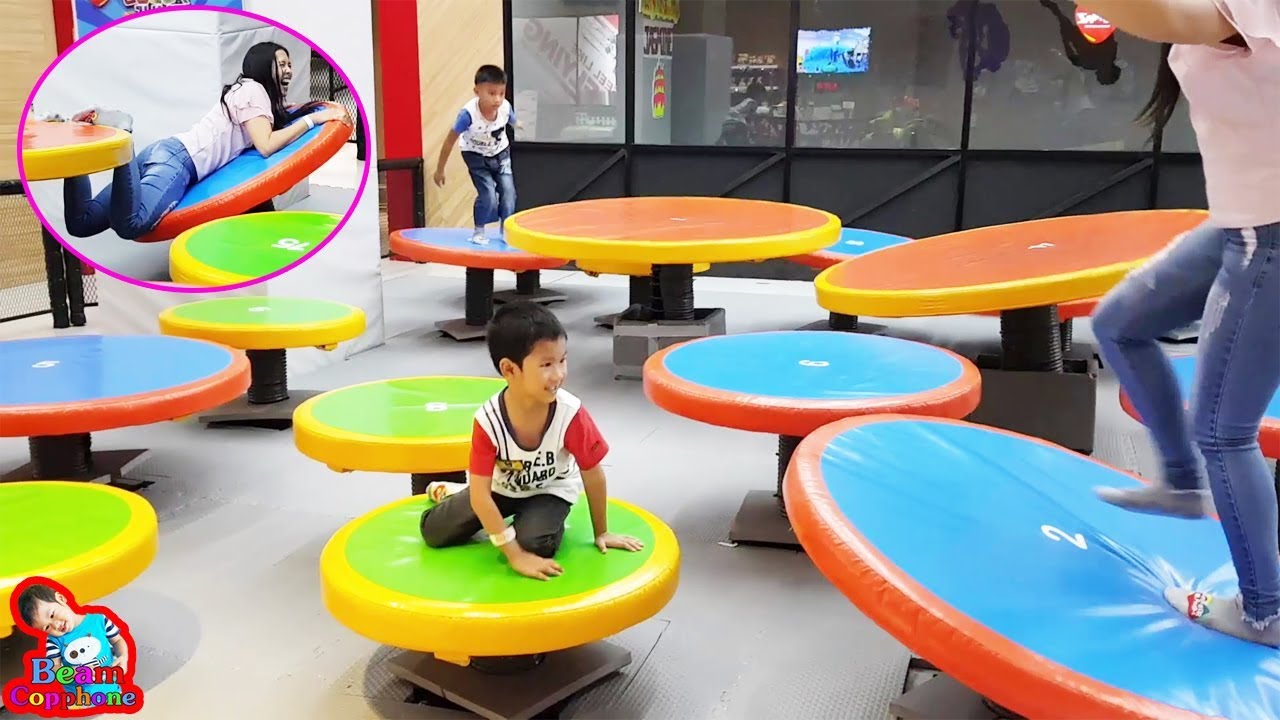 น้องบีม | เล่นแทรมโพลีนสนุกสุดมันส์ ฮาร์เบอร์พัทยา