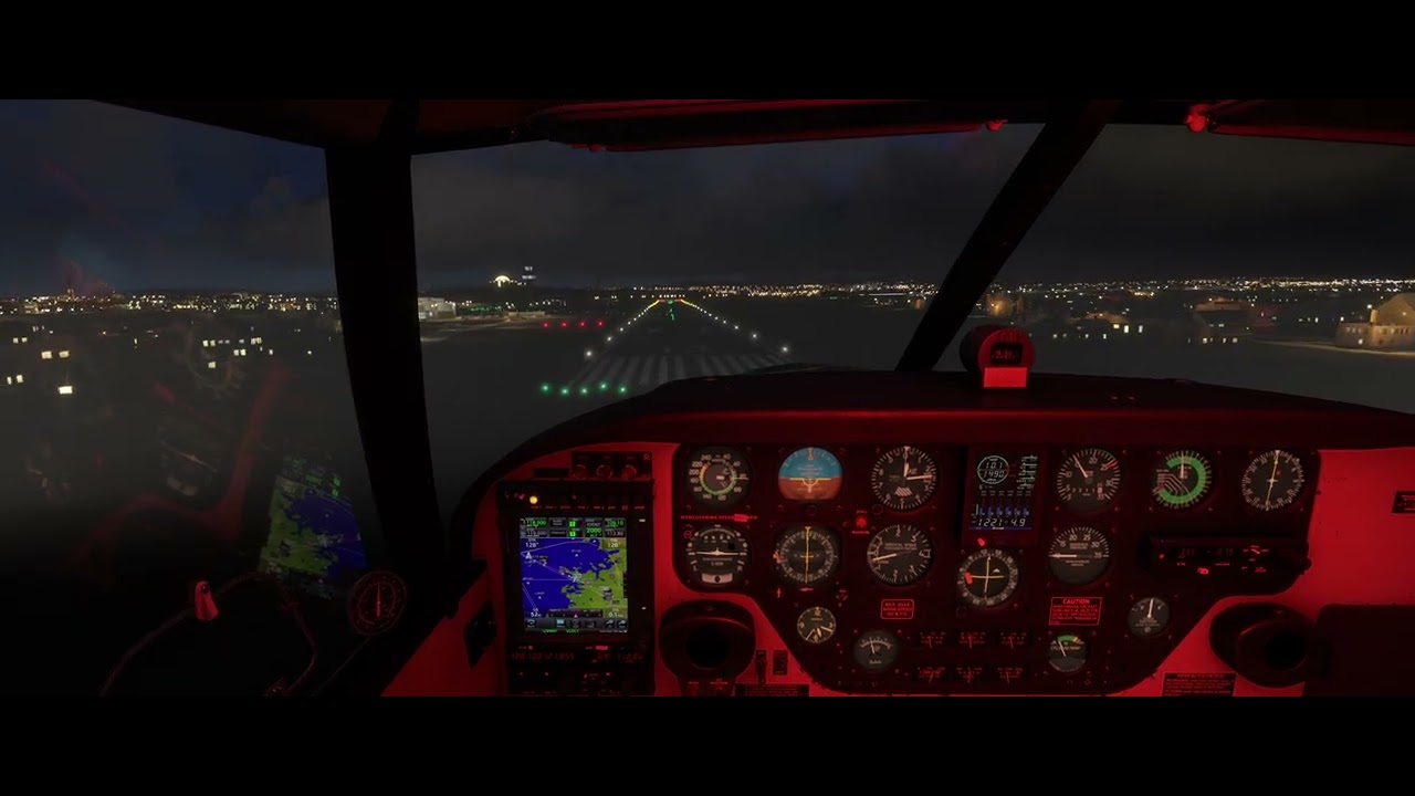 Landing at Reykyavik, bad visibility | PA24 Comanche