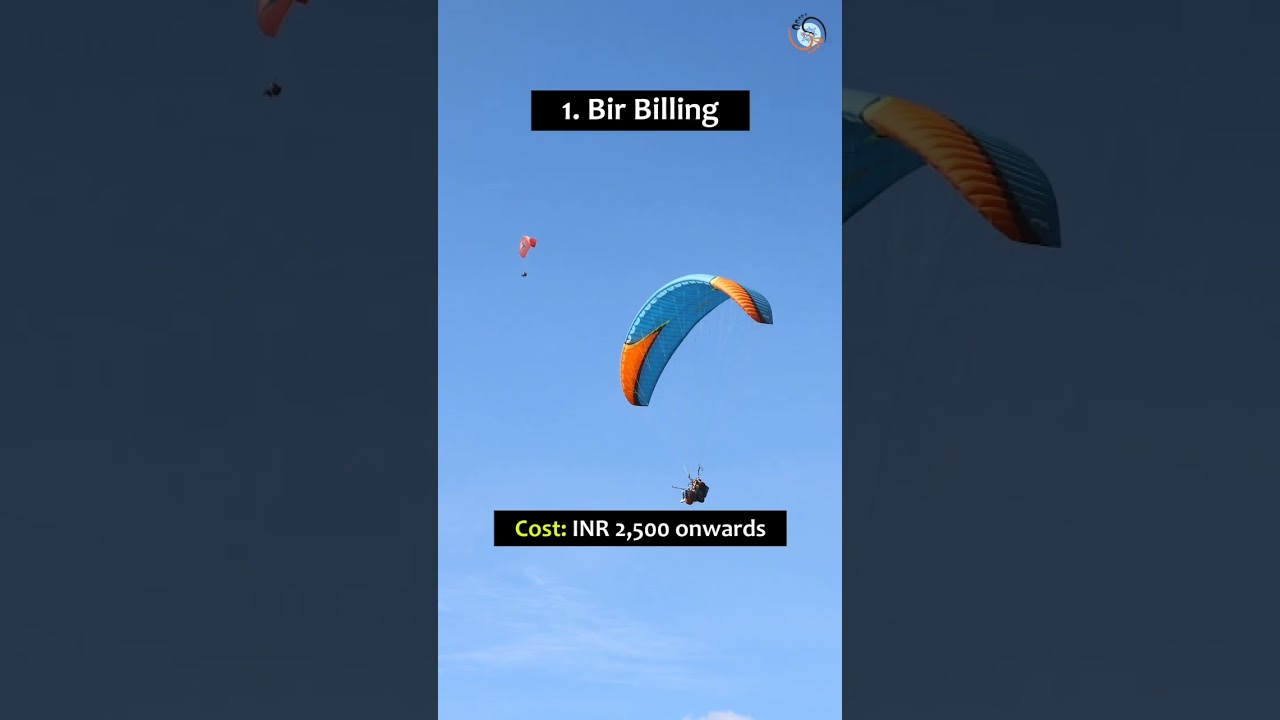 Best Places For Paragliding in India with costing