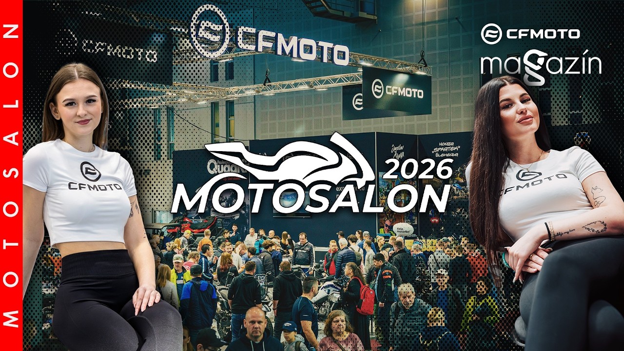 Co přivezlo CFMOTO na MOTOSALON 2026? 🤔 Novinky, plány i jeden z největších stánků...