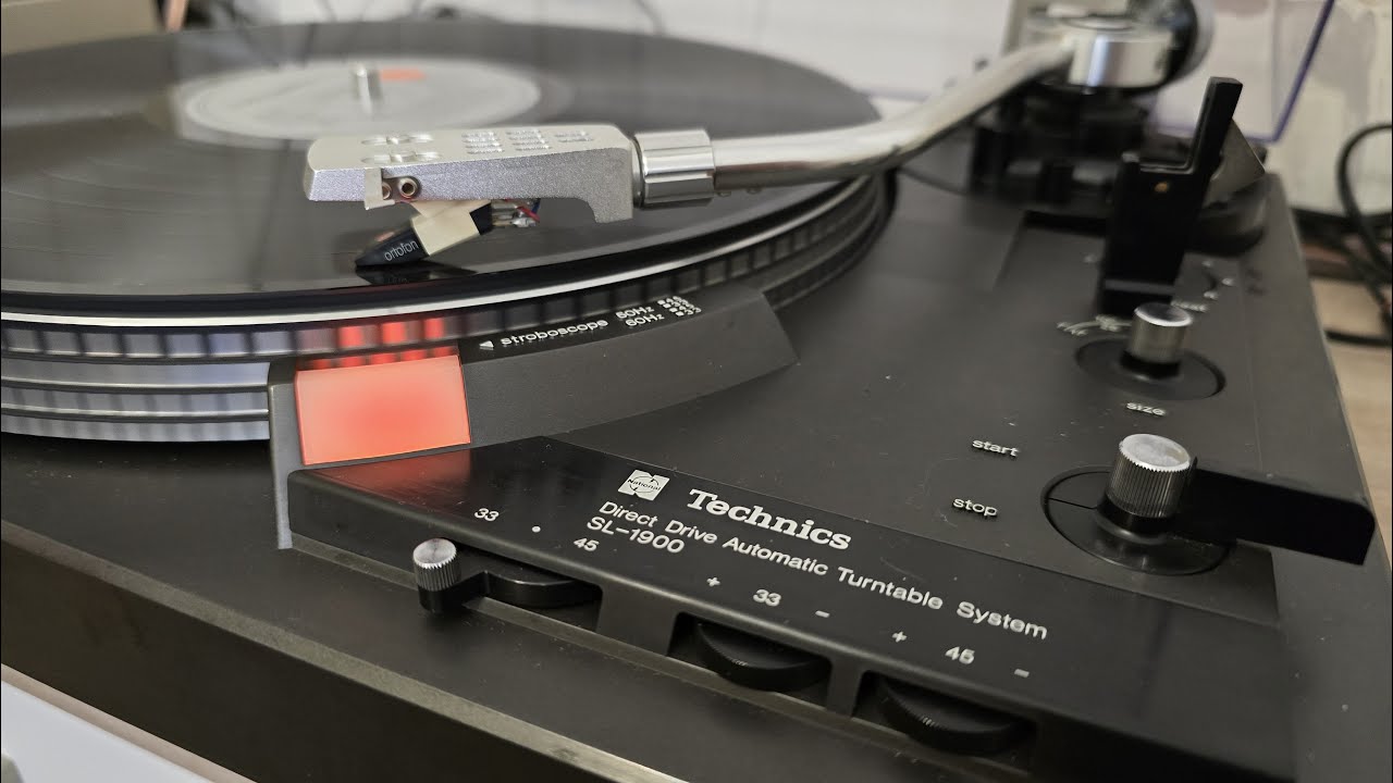 Technics SL-1900 Звук из прошлого