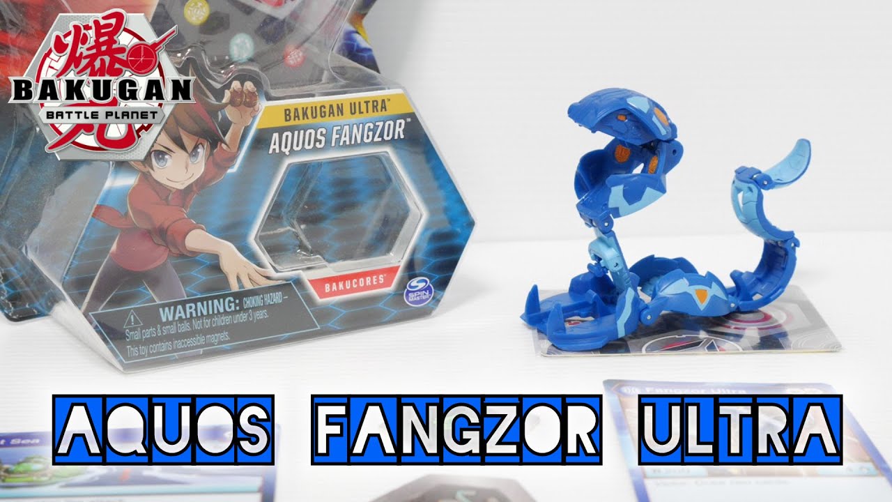AQUOS FANGZOR ULTRA Single Pack | Battle Planet | BAKUGAN UNBOX