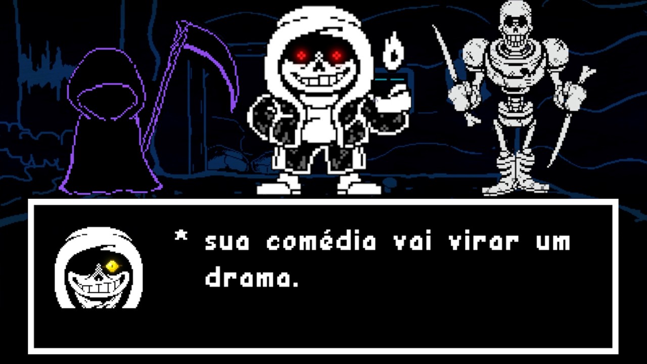 Undertale, mas é uma comédia mortal