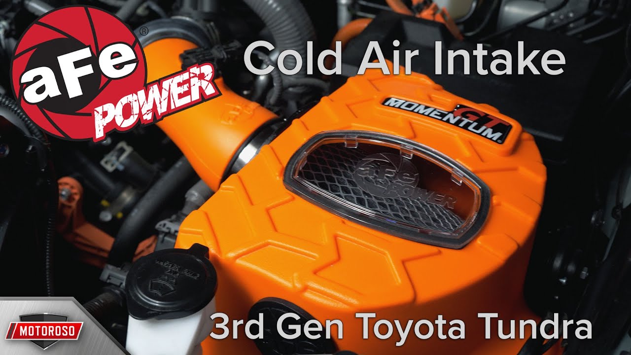 AFE Momentum GT Intake for 3rd Gen Toyota Tundra w/ Install Guide