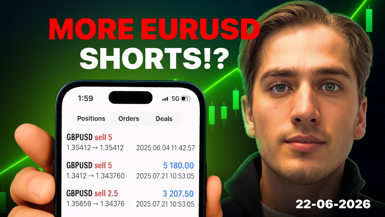 MORE EURUSD SHORTS!? MOMENTUM IS HIGH - Forex Market Outlook Ep. 196