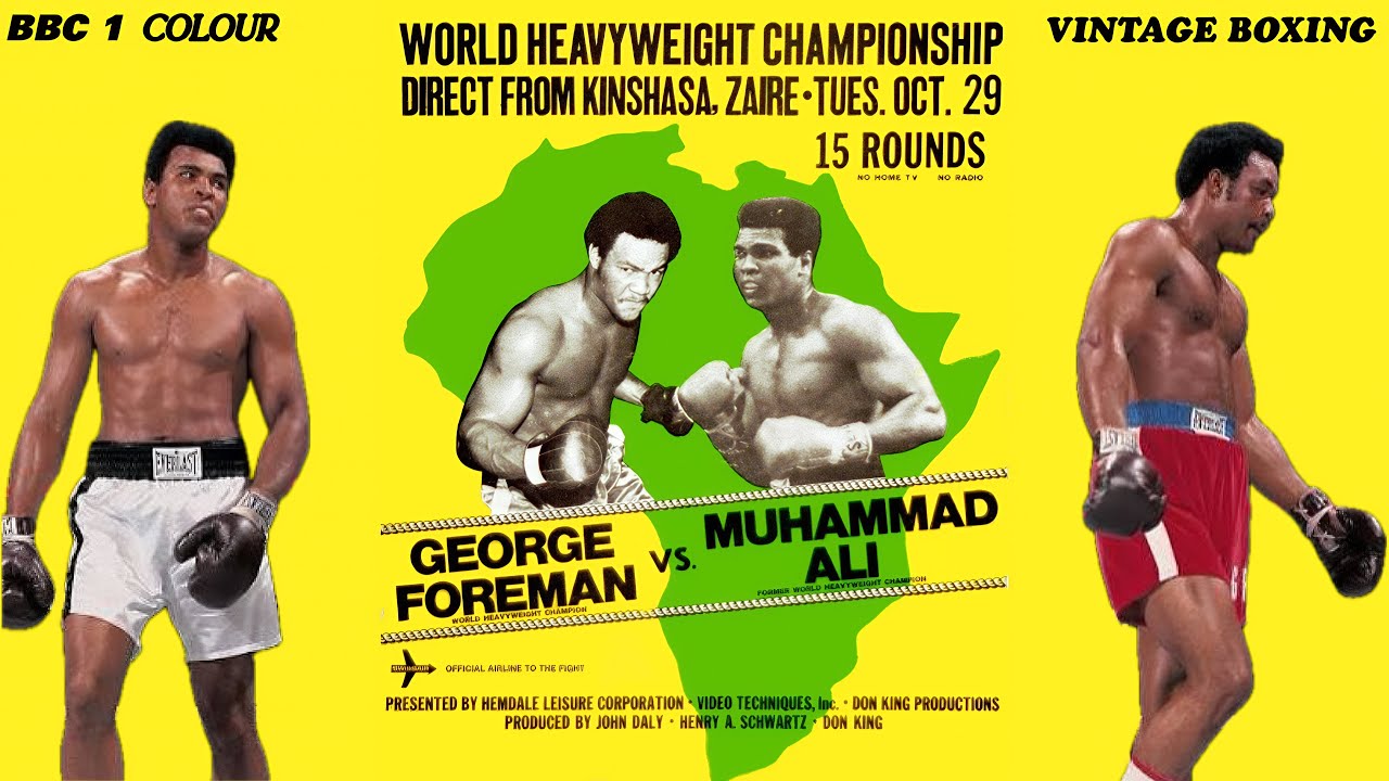 Muhammad Ali vs George Foreman 1080p 60fps BBC1