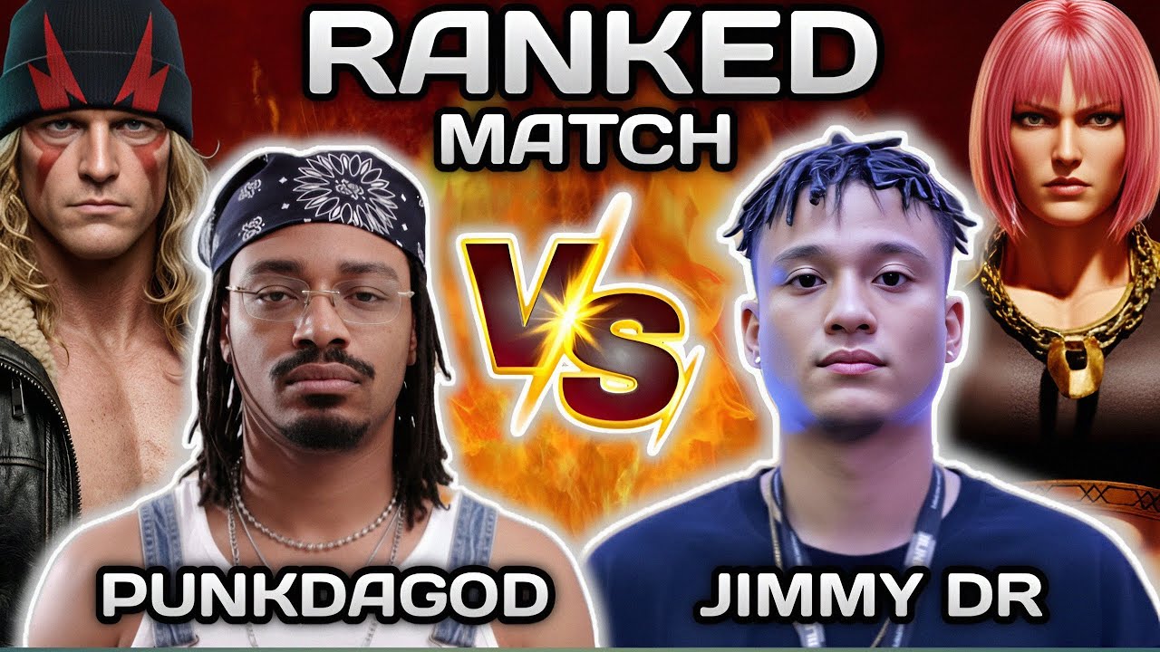 SF6 ▰ Punk (Alex) VS Jimmy DR, Crossover RD ( Mariza, ED ), ▰ HLG.