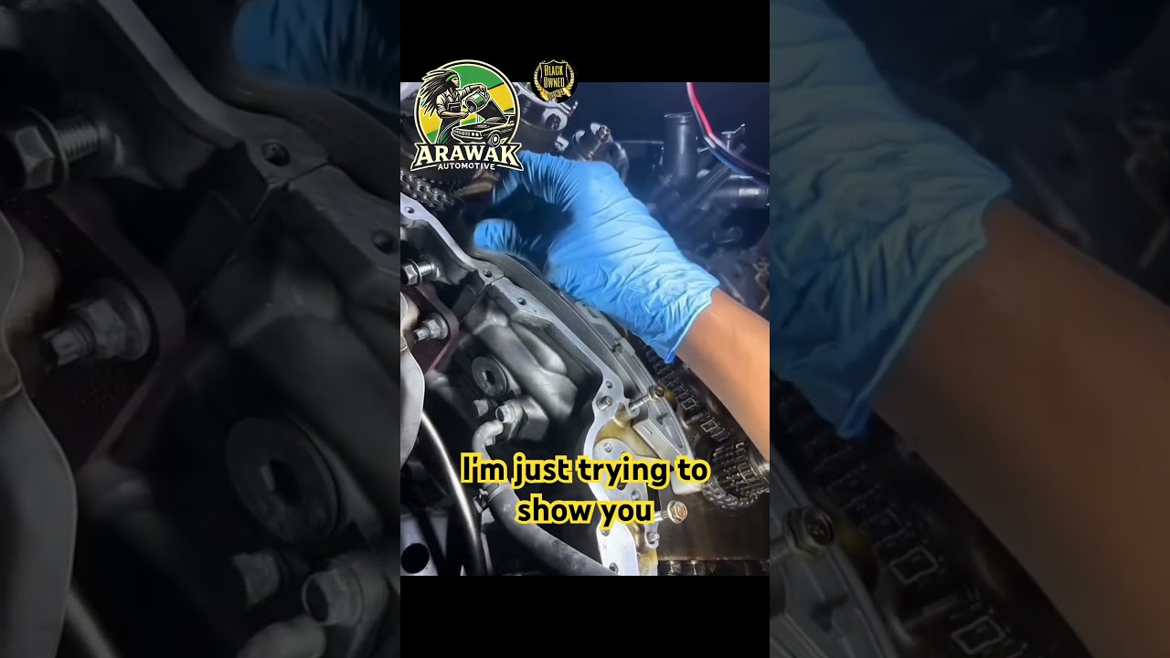 VK56VD Timing Chain Install Tutorial Infiniti QX56 QX70 QX80 Nissan Armada Patrol Titan #fyp #shorts