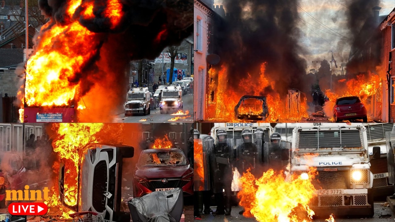 LIVE | Belfast, London Rocked by Anti-Immigration Protests After Shock Stabbing Incident | Starmer