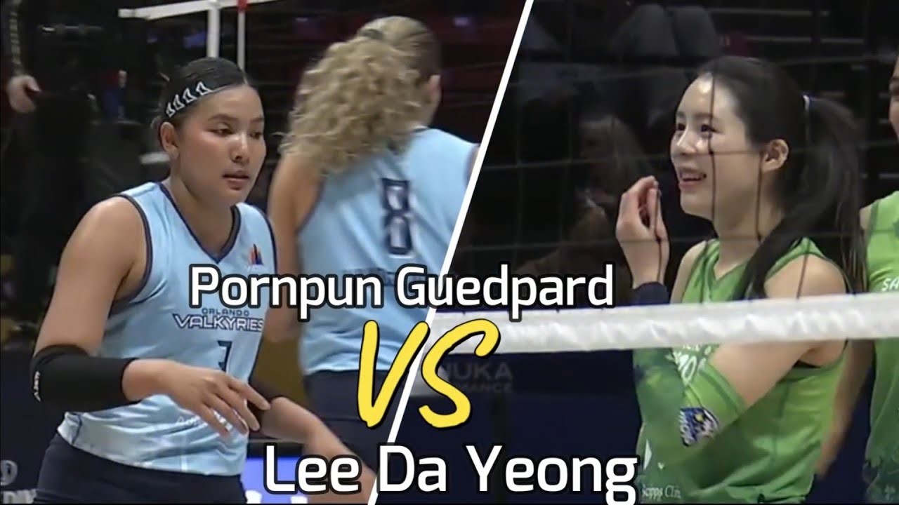 The Battle of Best Setter in Asia | Major League Volleyball | Lee Da Yeong 🇰🇷 vs Pornpun Guedpard 🇹🇭