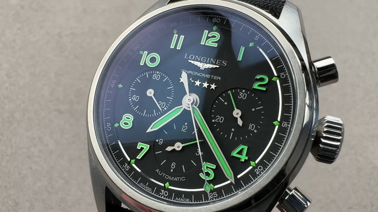 Longines Spirit Chronograph Pioneer Edition (L3.829.1.53.2) Longines Watch Review