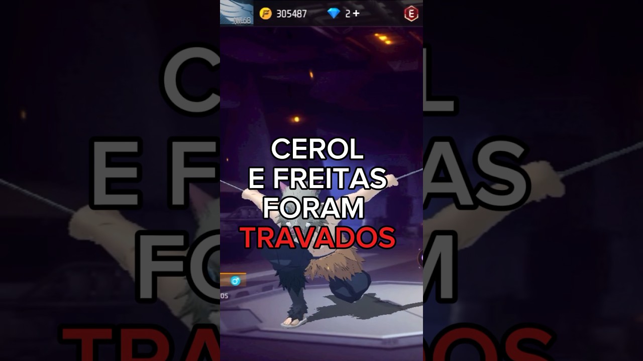 Cerol e Freitas foram travados 