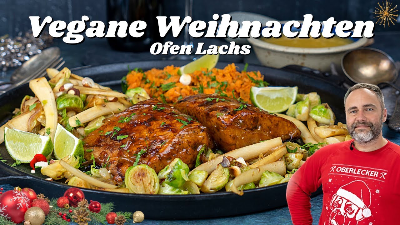 Veganes Weihnachtsessen zum verlieben- Ofen 