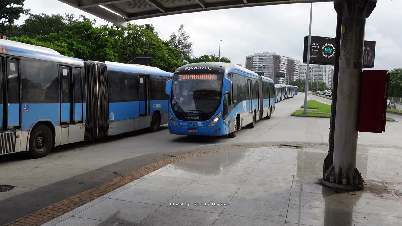 Transoeste: Bus Rapid Transit in Rio de Janeiro, Brazil 2022