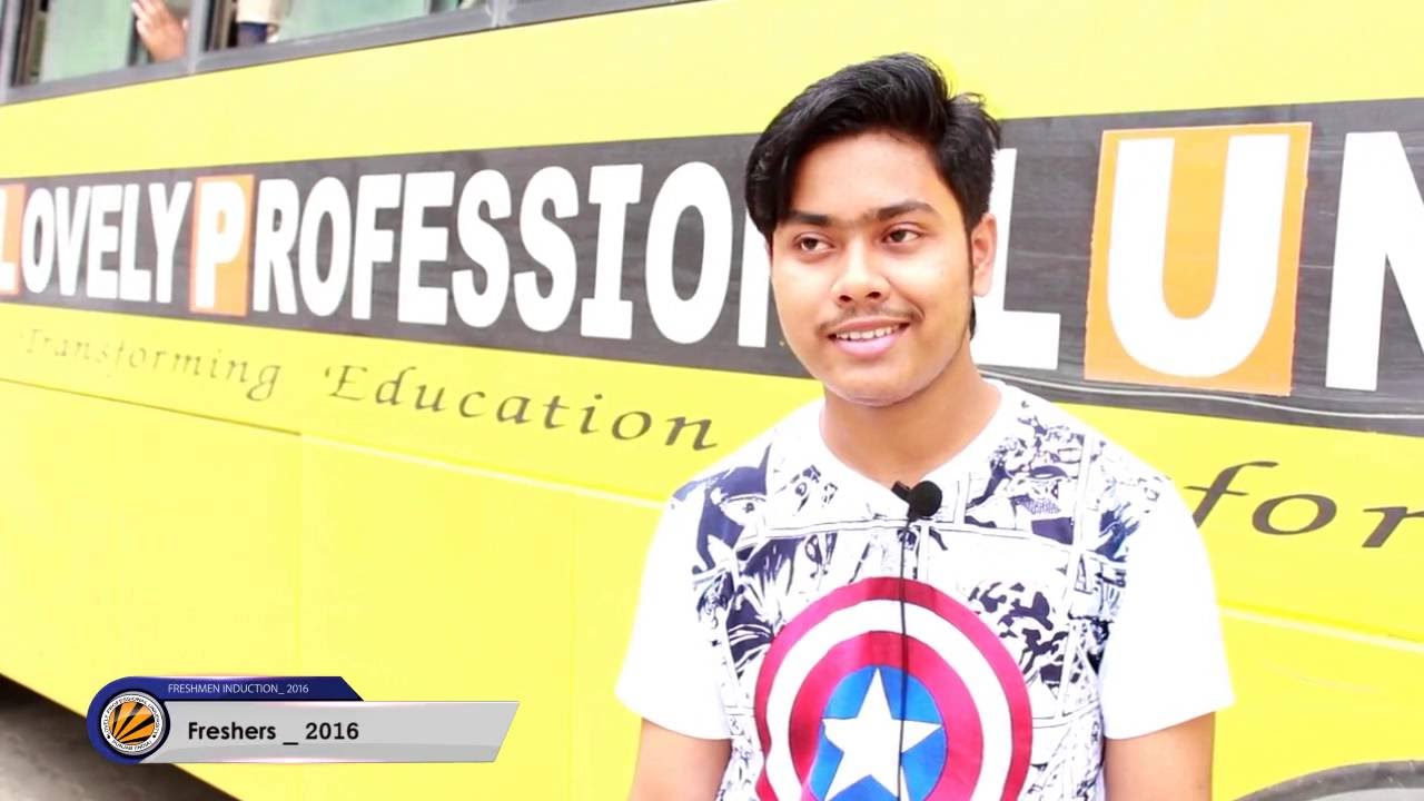 Freshers_ 2016 | Freshmen Induction_2016 | Lovely Professional University