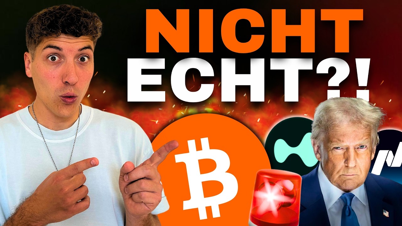 Trump knickt ein?! Bitcoin steigt - FAKE Move oder echte Erholung...?