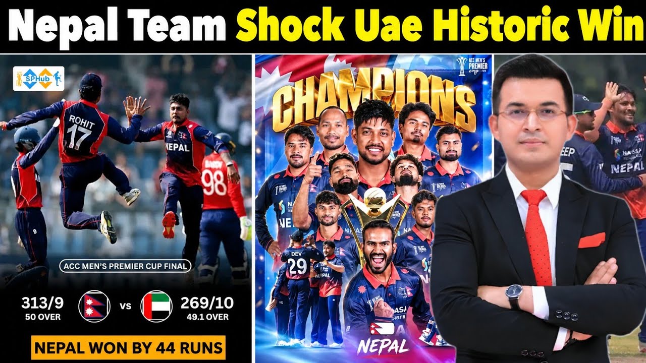 Nepal Creates Historic Cricket History, Beats UAE And Qualifies For Asia Cup 2027 In Stunning Style