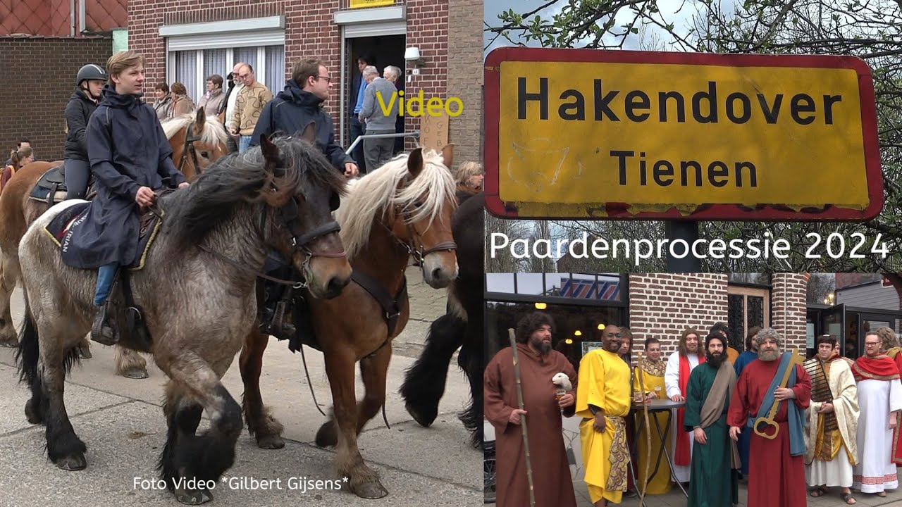 Video * Paardenprocessie * Hakendover 2024