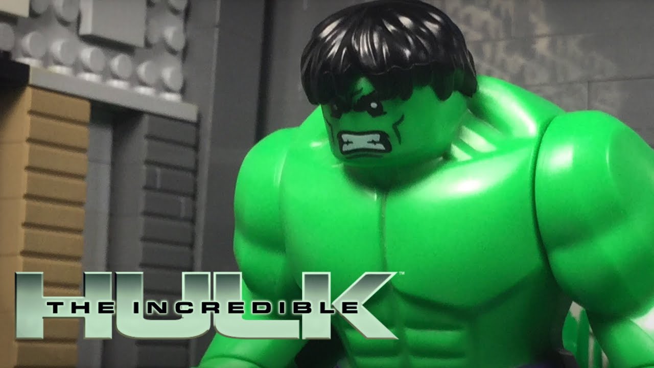The Incredible Hulk in LEGO (Hulk vs Army)