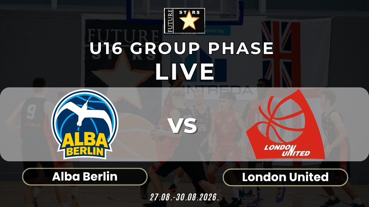 Alba Berlin vs London United | FUTURE STARS U16