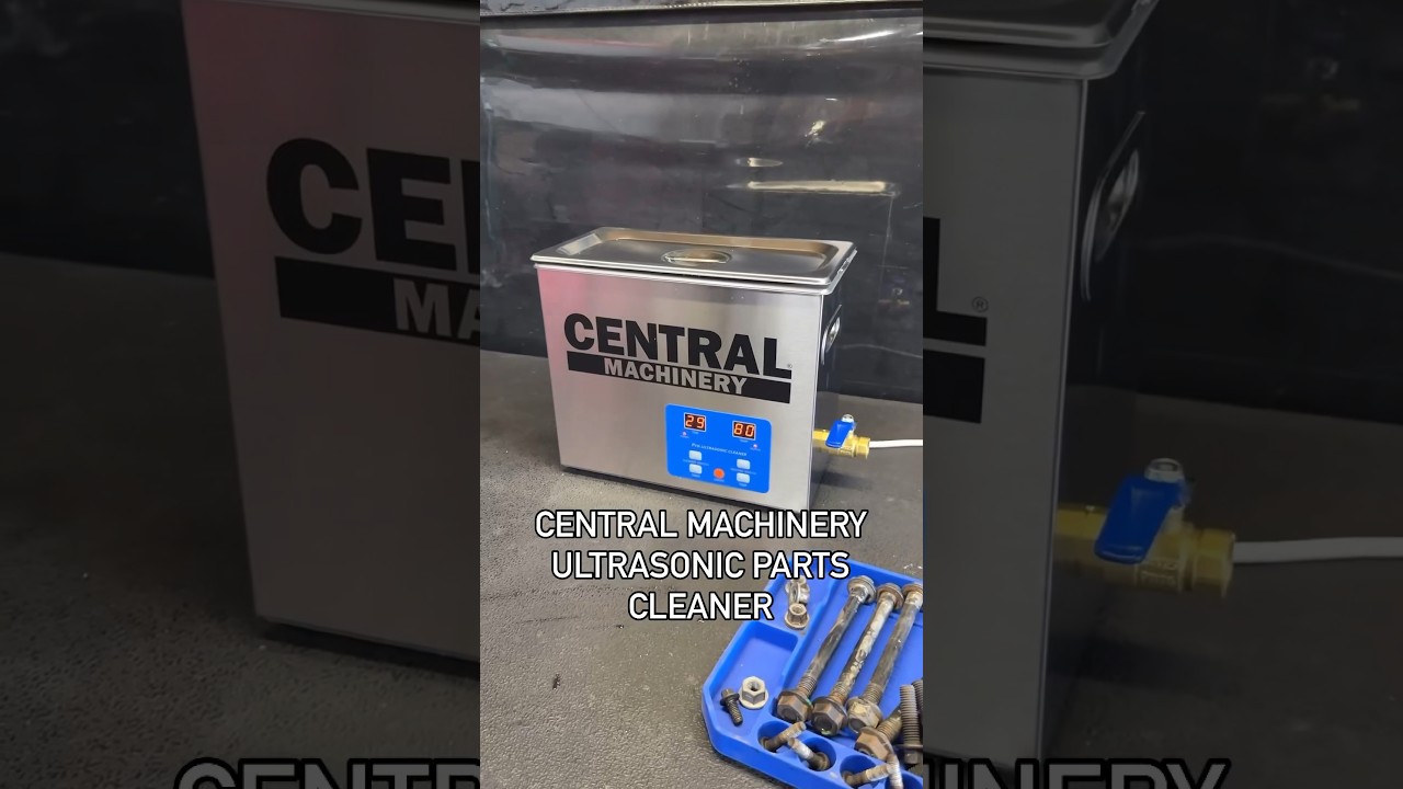 Central Machinery 6 Liter Ultrasonic Parts Cleaner | Harbor Freight #shorts