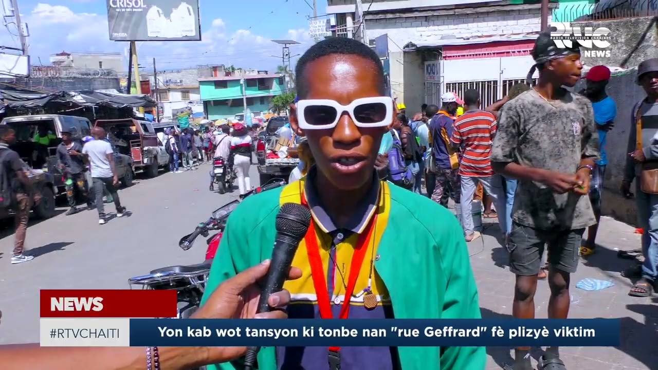 Yon kab wot tansyon ki tonbe nan rue Geffrard fè plizyè viktim