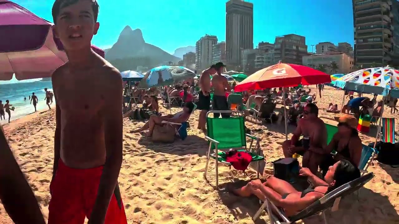 OMG 😍 Peaceful Walk Through Brazil’s Sandy Beach 🌴