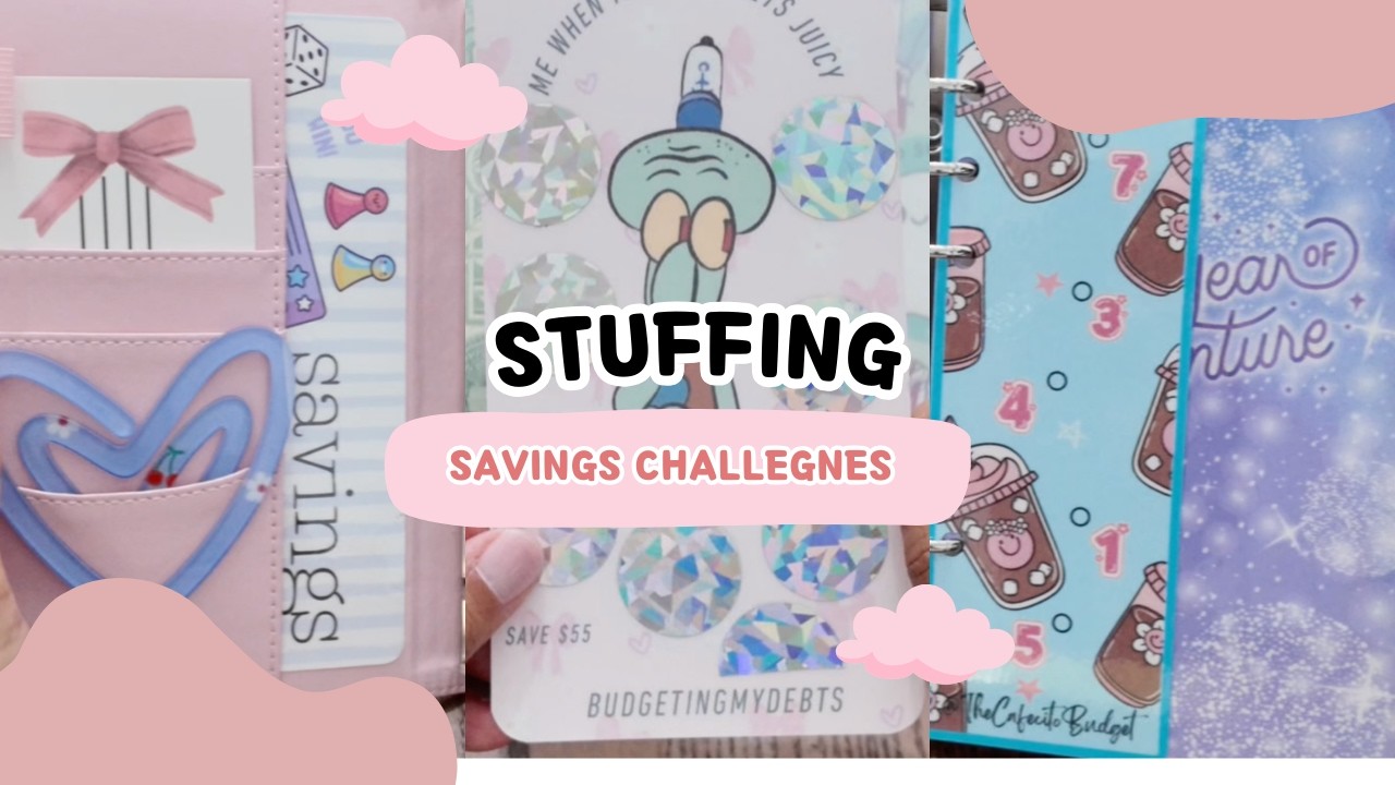 stuffing savings challenges 💖 02.25