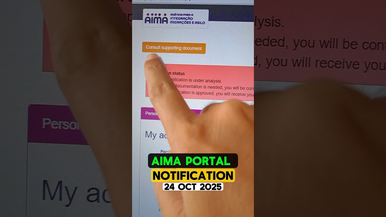 Portugal TRC Card Renewal Update 2025 | Check Your AIMA Portal Now!