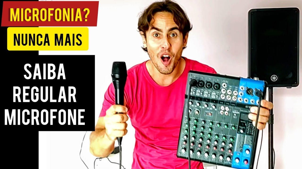 Como regular MICROFONE na mesa de som, e ligar de maneira CORRETA instrumentos MUSICAIS.