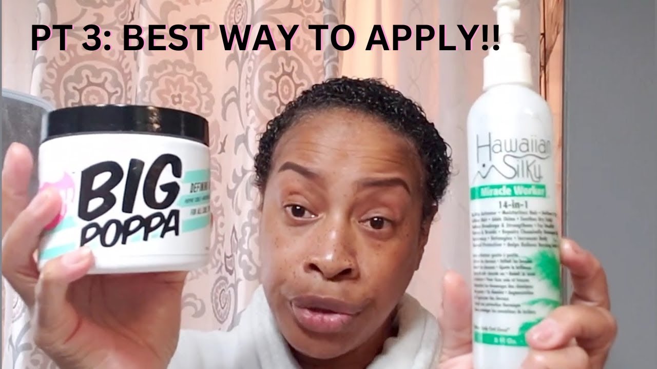 REGINA'S WAY: Big Poppa Hair Gel Masterclass Part 3: New & Improved Application Technique!