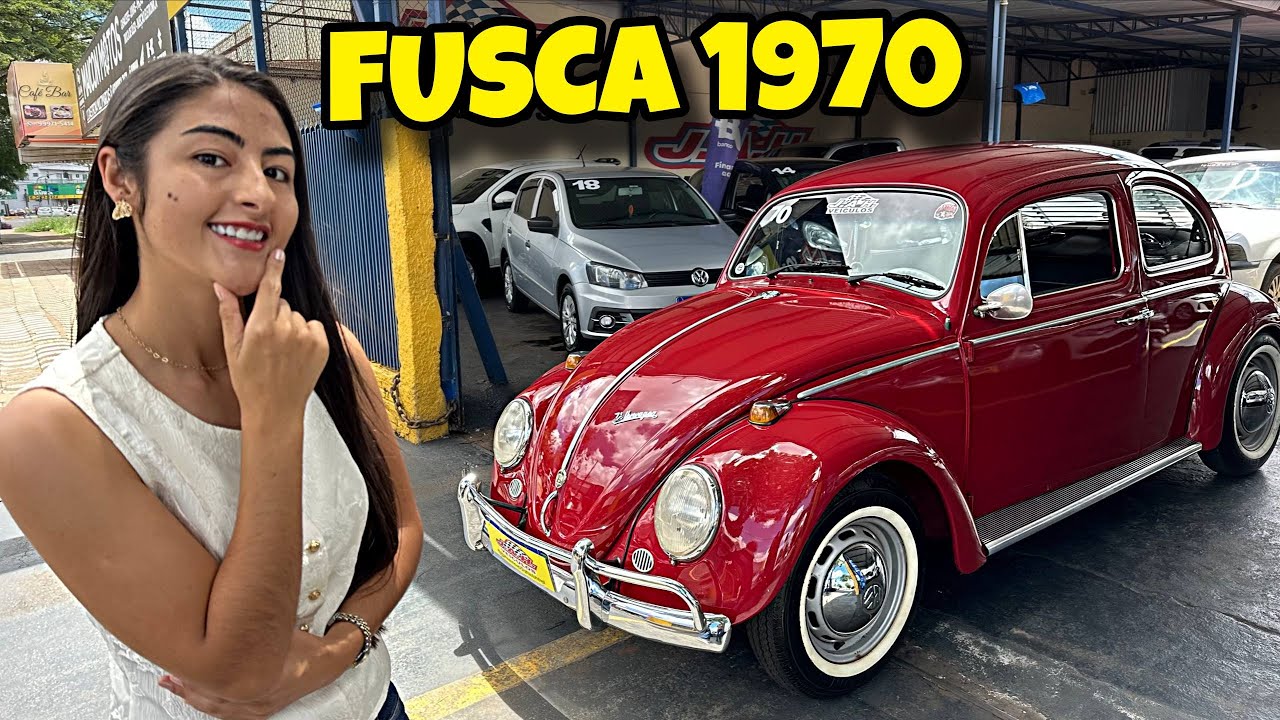 FUSCA 1970 VERMELHO À VENDA ❤️