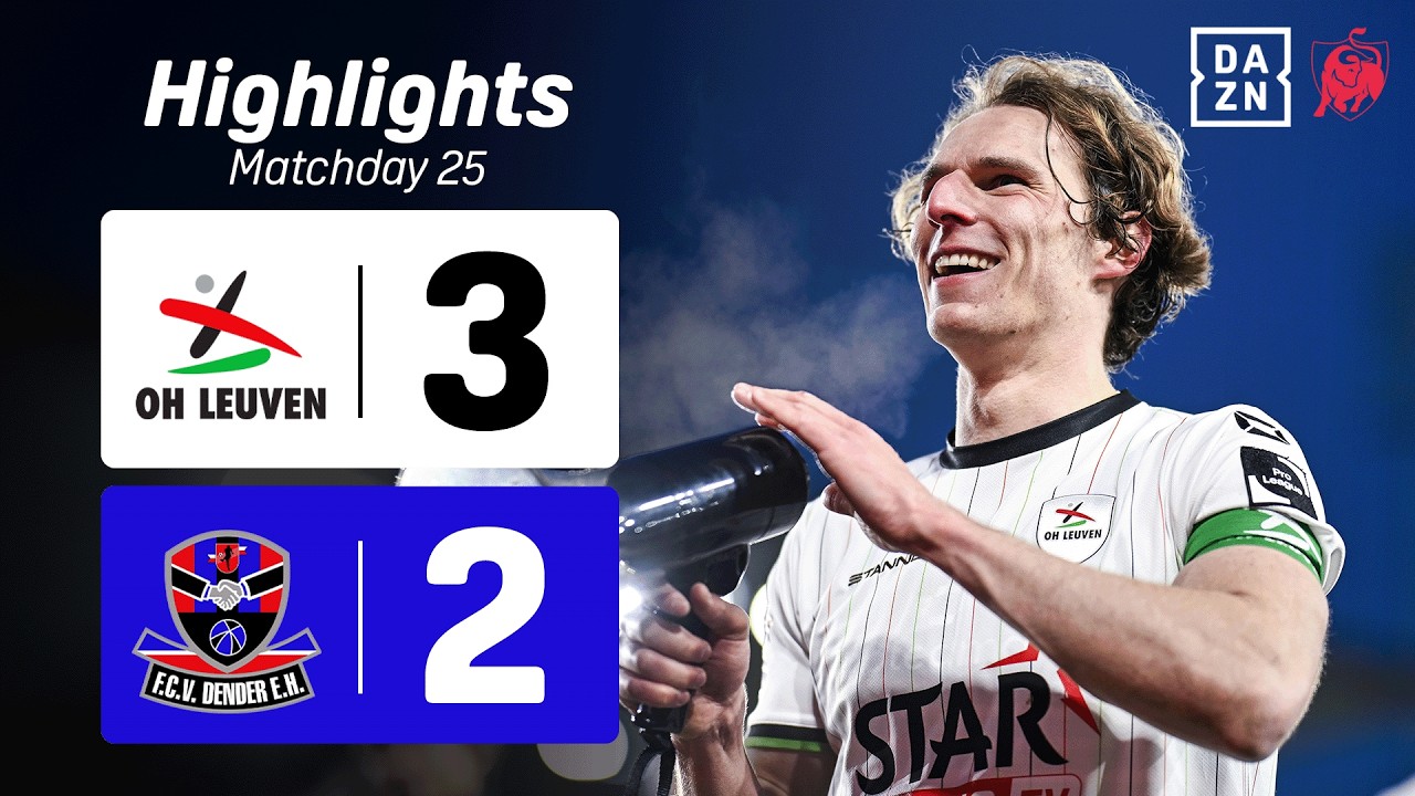 Twee doelpunten in de 90ste minuut! 😱⏱️ OH Leuven - FC Dender