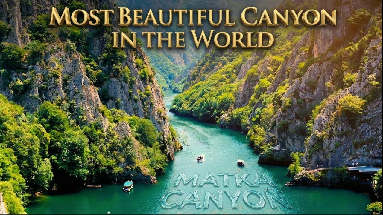 I Hiked Matka Canyon &ndash; Macedonia&rsquo;s Hidden Gem 🌊 | A Day in the Balkans
