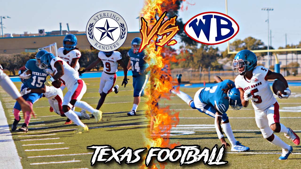 BEAUMONT WESTBROOK VS BAYTOWN STERLING 5A DISTRICT FRESHMAN TEXAS MATCH UP 2024 HIGH SCHOOL FOOTBALL